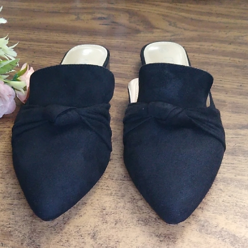 Elegant Black Women's Mules